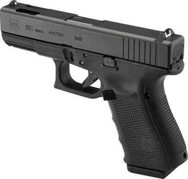 Glock G19C Gen4 9mm Compact Semi-Auto Pistol - 15rd Ported Barrel