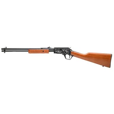Rossi Armadillo Gen 1: 18" Pump Shotgun .22LR, Wood Stock & Engraving