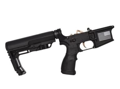 Fostech Tech15 Gen 2 AR-15 Lower w/Echo Trigger, Black, 5.56 Caliber