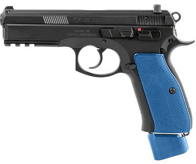 CZ SP-01 Comp 9mm Pistol - 21rd, 4.6" Barrel, Black