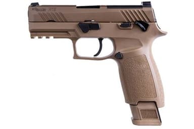 SIG SAUER P320 X M18 - Coyote Tan, 9mm, 21-Round Tactical Pistol