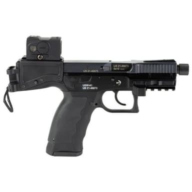 B&T USW-A1 9mm Semi-Auto Pistol, 17rd - Optics Ready Black