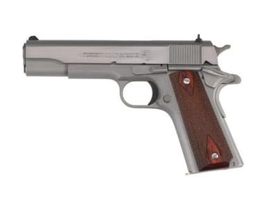 Colt 1911 Government .45 ACP 5" 8rd Semi-Auto Pistol, Stainless Steel - Minor Cosmetic
