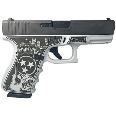 Glock 19 Gen 3 Custom Navy Gray 9mm, 15-Round Striker Pistol