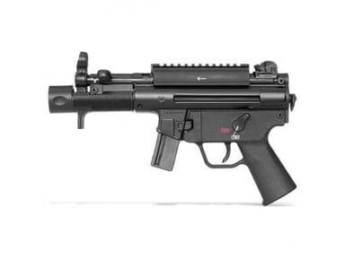 HK SP5 9mm Semi-Auto Pistol, Precision Black Finish