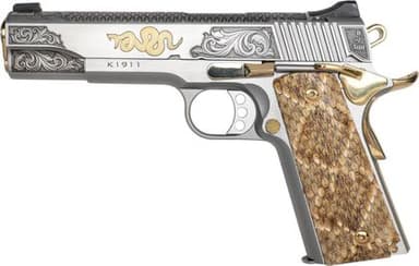CNC Firearms Kimber 1911 Cutstom Rattlesnake Stainless .45 ACP 5" Barrel 7-Rounds