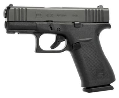 Glock 43X 9mm 3.39in Black Front Rail USA Made