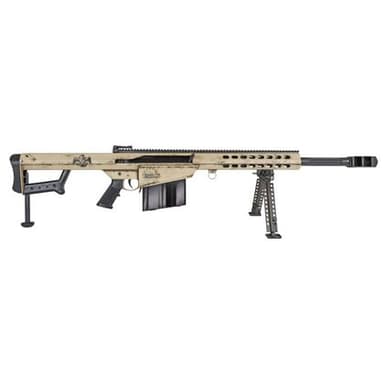 Barrett Model 82A1 America 250 Series Rifle 20152 .50 BMG 20" 10+1 Semi-Auto Join Or Die Cerakote