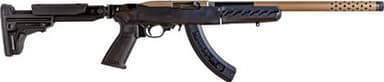 Ruger 10/22 Dark Earth .22 LR - 25-Round Tactical Folding Rifle