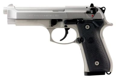 Beretta 92 FS Inox - CA Compliant 9mm Pistol, Dual Action, 10+1 Rds