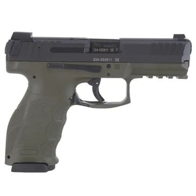HK VP9 9mm Striker-Fired Pistol with Night Sights - Green Frame