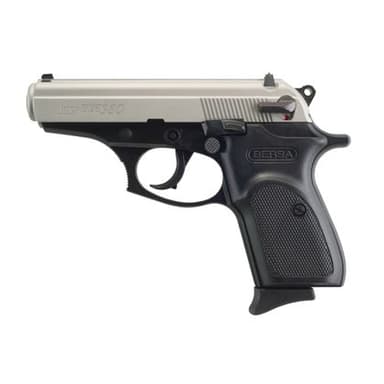 Bersa Thunder 380 ACP Nickel Compact EDC Pistol - Dual-Action Safety