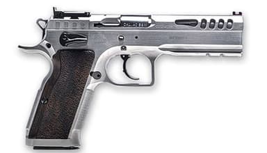 IFG Defiant Stock Master 9mm - Chrome Precision Shooter, 17+1rd