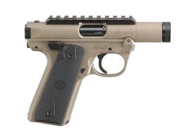 Ruger Mark IV Compact .22 LR FDE - Precision Semi-Auto Pistol