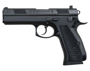 CZ 97 BD Steel .45 ACP Pistol with Tritium Sights & DA/SA Action