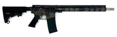 Great Lakes AR-15 .223 Wylde 16" Semi-Auto Rifle - Black Splat