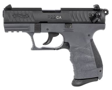 Walther P22 Tungsten Gray .22 LR - Compact Precision Pistol