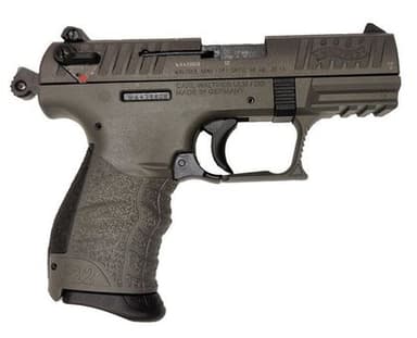 Walther P22 Tungsten .22LR 3.42" Semi-Auto Handgun - Reliable Shooter
