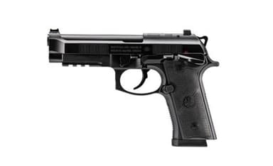 Beretta 92GTS 9mm - Ergonomic Black, Fiber Optic Sights, DA/SA