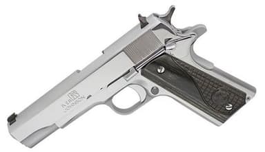 Iver Johnson 1911 A1 .38 Super Chrome Pistol