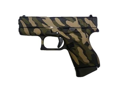 Glock Slimline 43 Gen 1 9mm - Twisted Mil Camo Compact Pistol