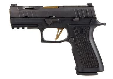 Sig Sauer P320 X Carry 9mm - TiN Gold Trigger, 17rd, X-RAY3 Sights