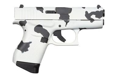G43 Cow Print 9mm Semi-Auto Pistol - Stylish & Compact