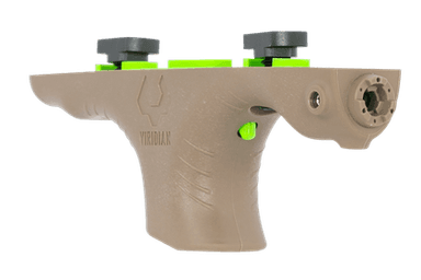 Viridian HS1 Hand Stop Laser M-Lok Mounted 5mW Green Laser with 100 yds Day/2 mi Night Range & Flat Dark Earth for AR-Platform