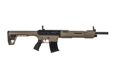 Tokarev TAR-12P FDE Tactical Semi-Auto Shotgun 12GA, 18.5" Barrel