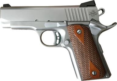 Rock Island M1911 Compact .45 ACP Stainless/Wood Pistol