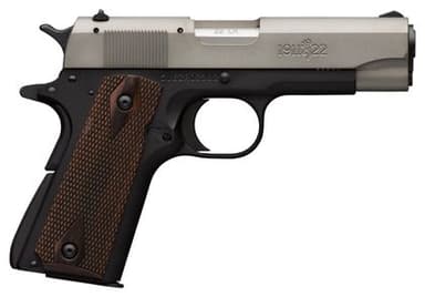Browning 1911-22 Compact: Walnut Grip .22 LR Pistol, 10+1 Rounds