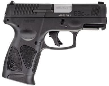 Taurus G3c Compact 9mm Pistol - 10rd Black Polymer Finish