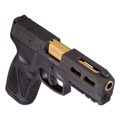 Taurus G3 T.O.R.O. 9mm Black & Gold Optic Ready Pistol - Gen 3