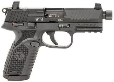 FN 502 Tactical - .22 LR SAO Pistol, 15+1 Matte Black Precision