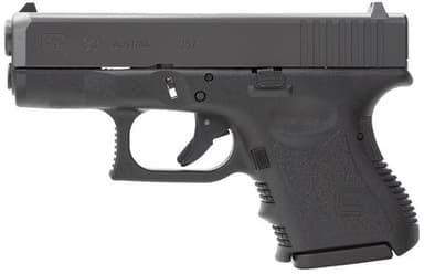 Glock 33 Gen3 Compact .357 Sig Pistol - Matte Black, 9+1 Capacity