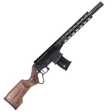 Panzer Arms LEVER12 Walnut / Black 12 GA-3" 18.5" Barrel 5-Rounds