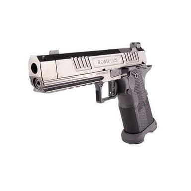 Alpha Foxtrot AF1911 Romulus Comp Polished DLC 9mm 4.25" Threaded Barrel 20-Rounds RMSc Footprint