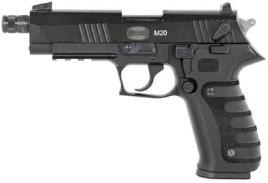Mauser M20 .22LR Semi-Auto Pistol - 4" Barrel, 10+1 Rounds, Black