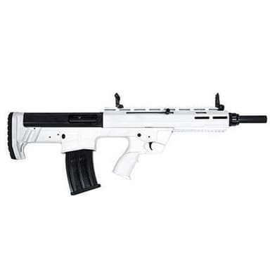 Tokarev TBP 12 White Tactical Semi-Auto Shotgun - 12 GA, 18.5" Barrel