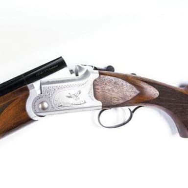 ATI Cavalry SX 12GA Over/Under Shotgun - Turkish Walnut, Blued Barrel