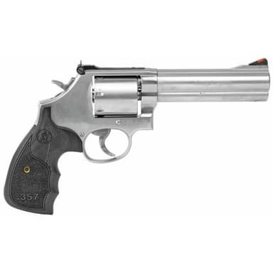 S&W 686 Plus: .357 Magnum, 7-Round, SA/DA, Satin Steel Revolver