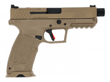 SDS PX-9 Gen 3 9mm Tactical Pistol, 4.69" Threaded Barrel, FDE Finish