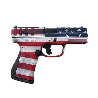 Citadel CP9 9mm American Flag Semi-Auto Handgun - 14+1 Capacity