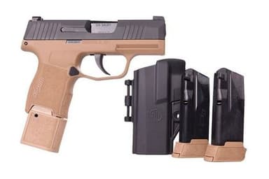SIG Sauer P365 Compact 9mm, 15-Rd, Coyote Brown EDC Pistol