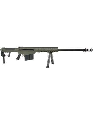 Barrett M107A1 Gen 3 .50 BMG Semi-Auto Rifle - OD Green Cerakote