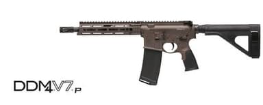 Daniel Defense DDM4V7P 5.56 NATO 10.3in Brown