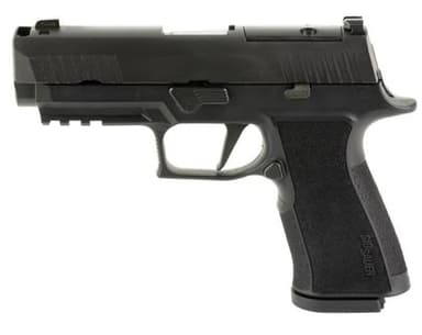 SIG SAUER P320 XTEN Carry Comp 10mm - Optics Ready & Black Finish