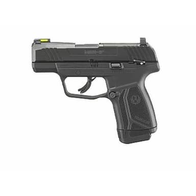 Ruger MAX-9 LS: 9mm Compact, Optics-Ready, 12+1 Rds - Black Oxide