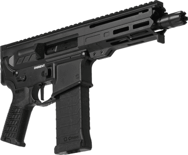 CMMG Dissent MK4 5.7x28mm Semi-Auto Pistol, Optic-Ready, Black Cerakote