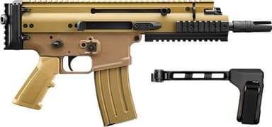FN SCAR 15P .300 AAC Blackout 7.5in FDE